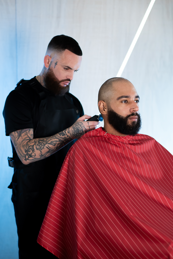 The Barber Cape - Classic Collection