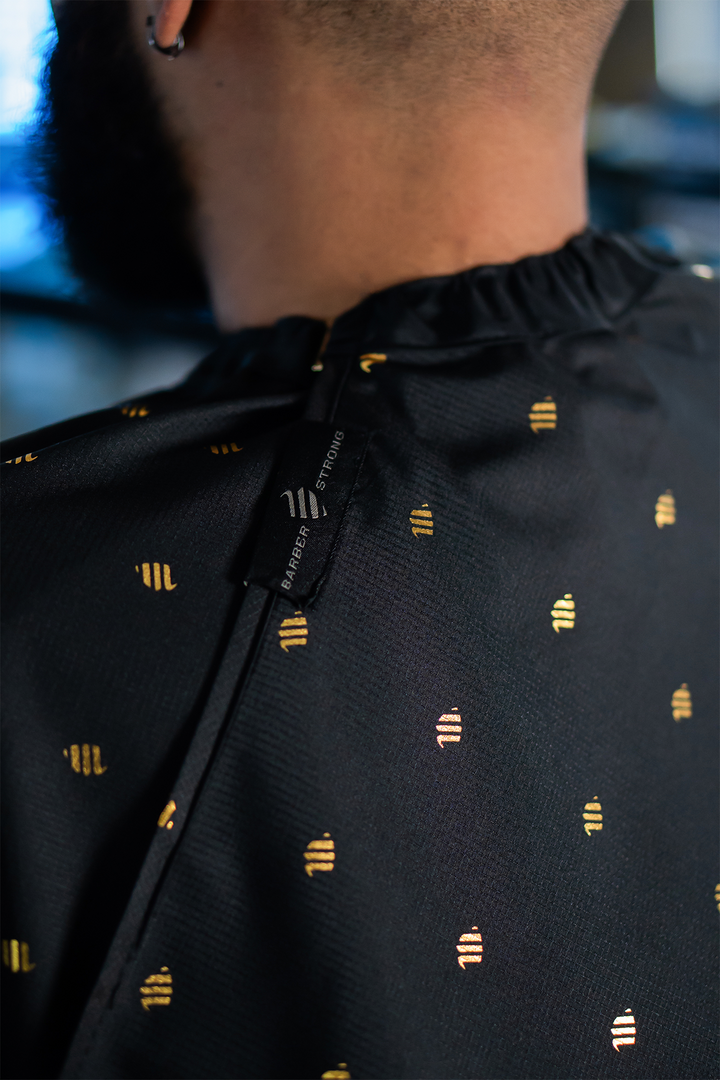 The Barber Cape - 24K Gold Collection