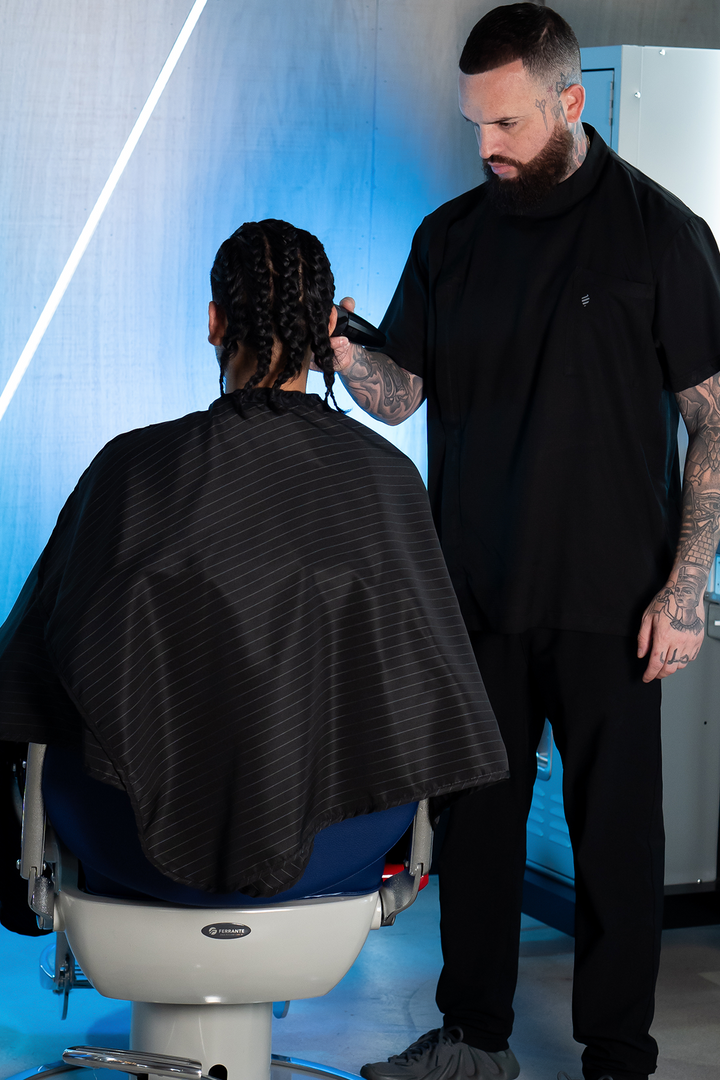 The Barber Cape - Classic Collection