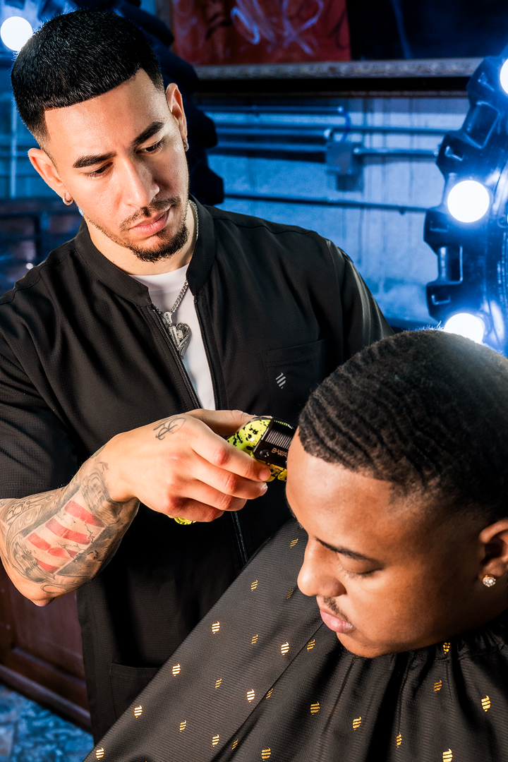 The Modern Barber Jacket