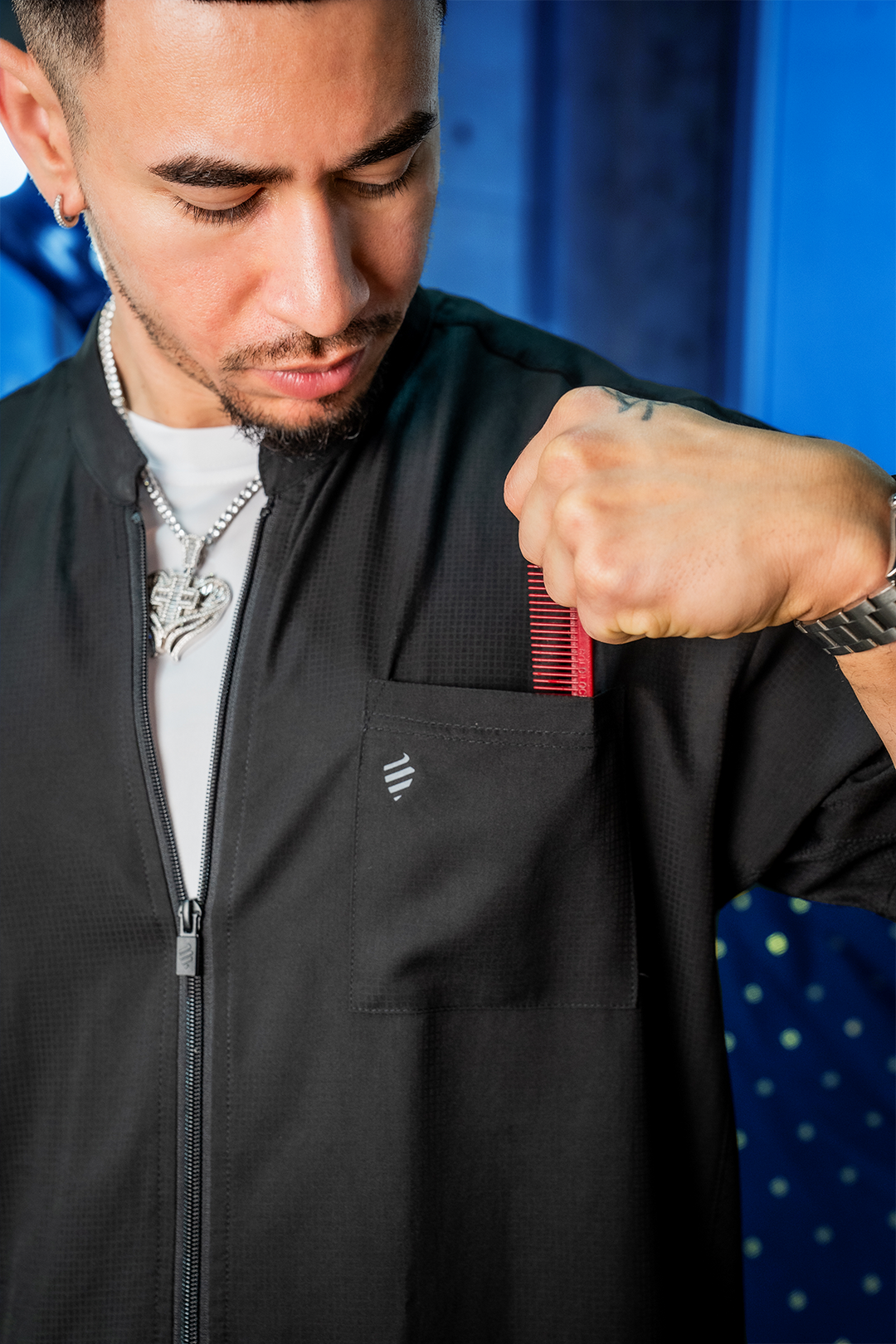 The Modern Barber Jacket