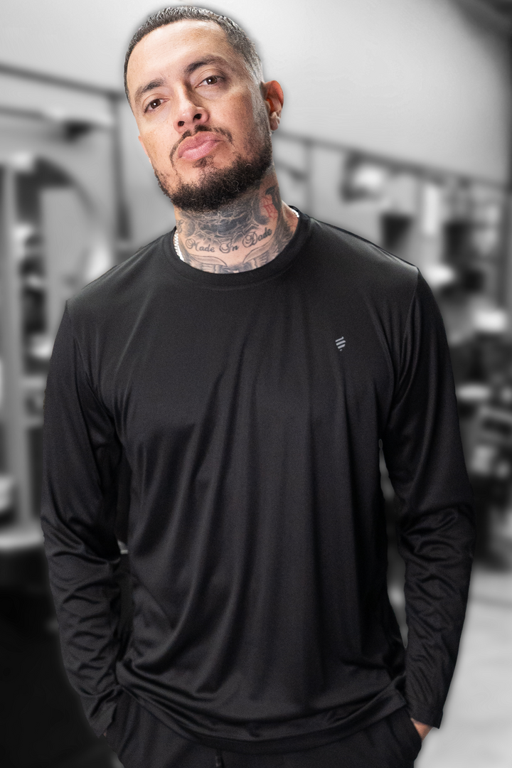 The Barber Tech Tee Long Sleeve