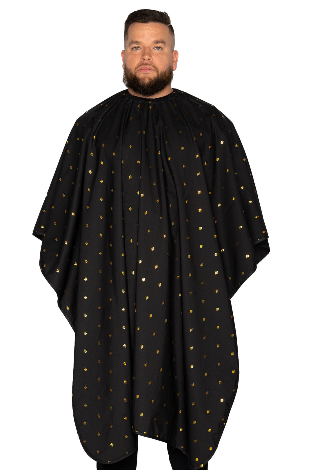 The Barber Cape - 24K Gold Collection