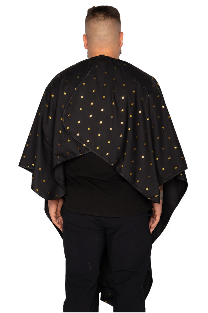 The Barber Cape - 24K Gold Collection