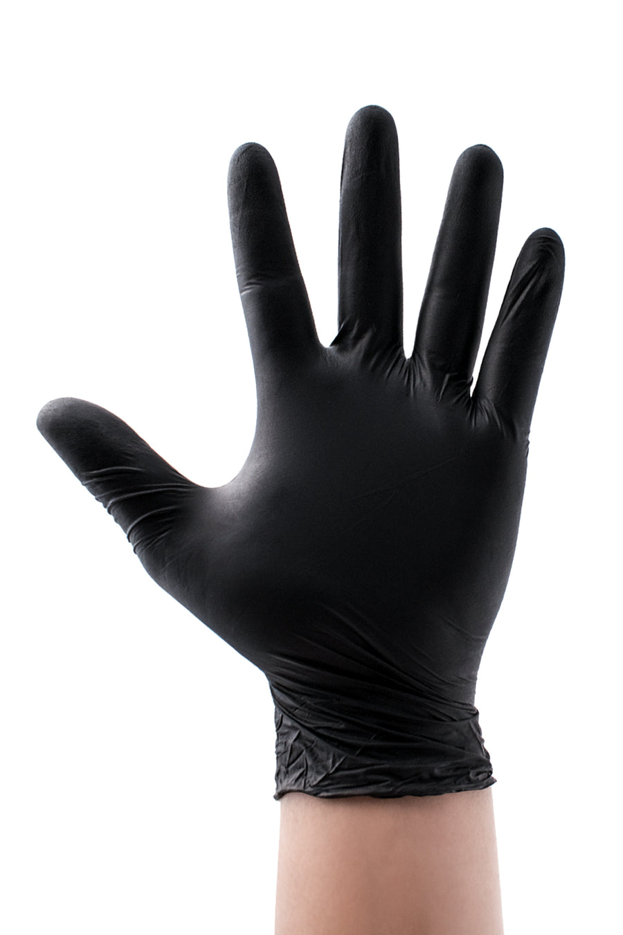Barber Strong Black Nitrile Gloves 100 pk, Powder-Free, Barber Gloves