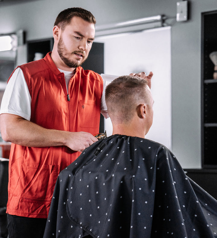 The Barber Cape - Shield Collection