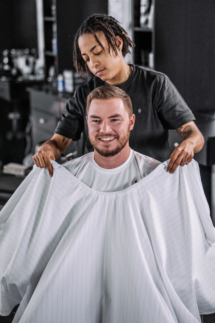 The Barber Cape - Classic Collection