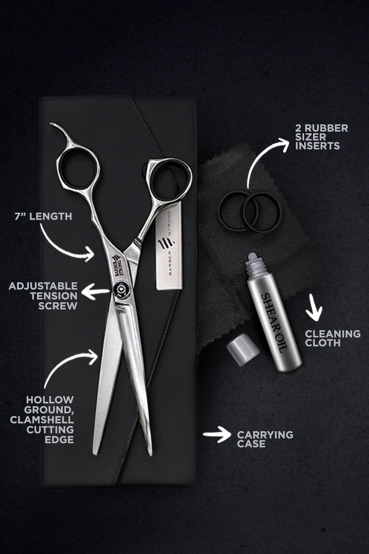 barber scissors png