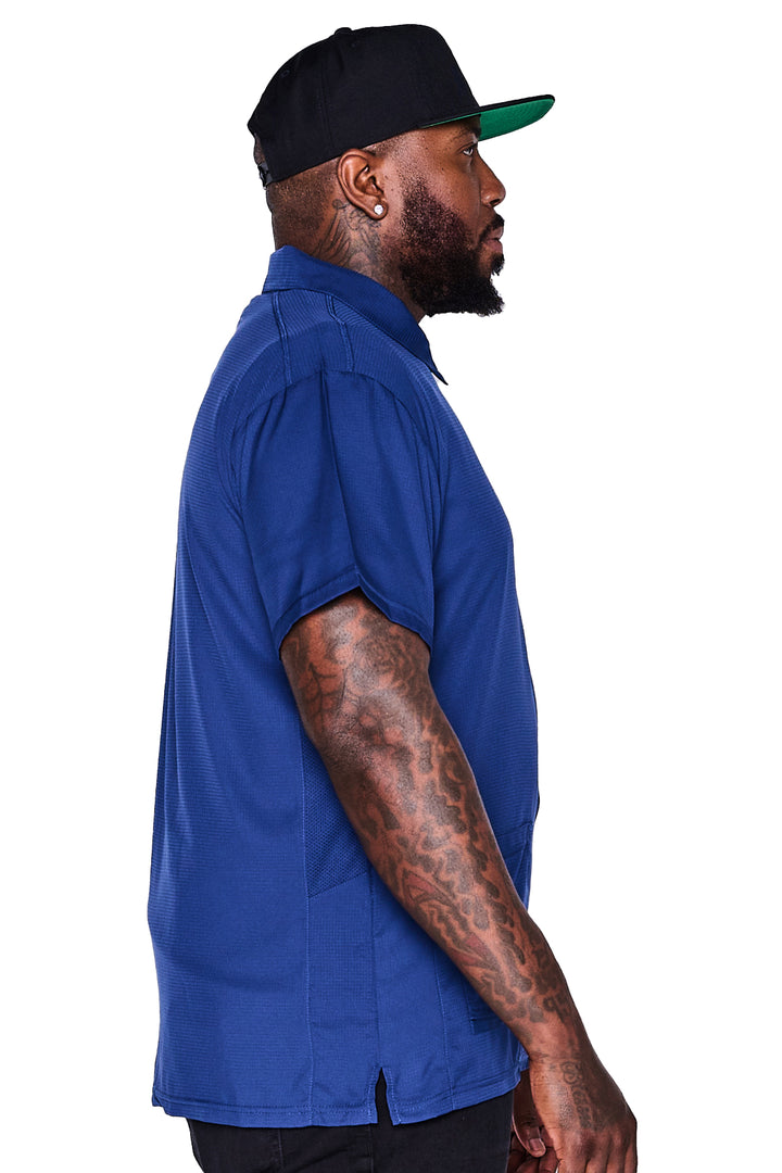 The Barber Jacket Blue