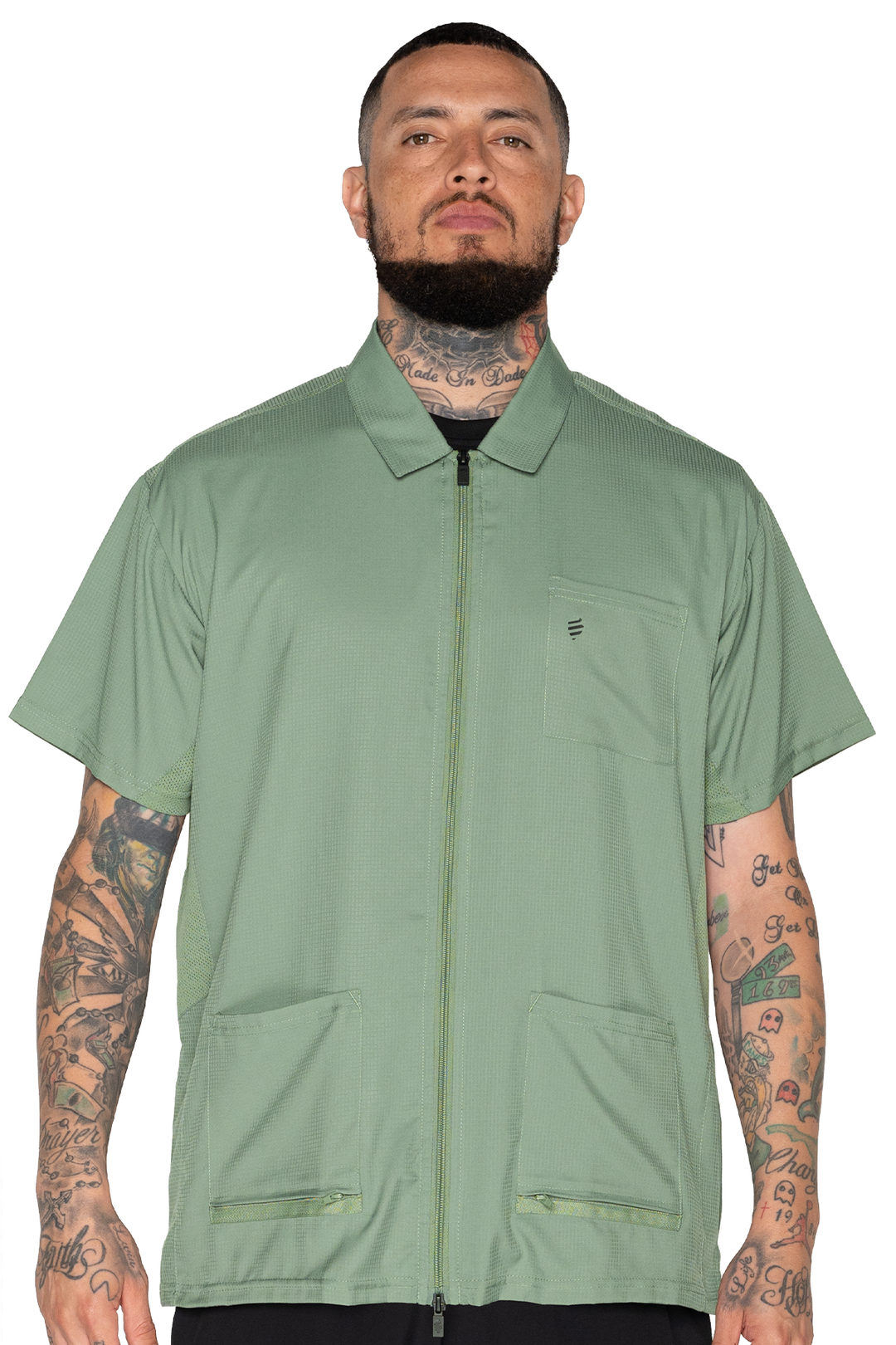 The Barber Jacket Green