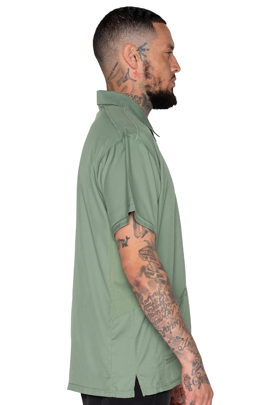 The Barber Jacket Green